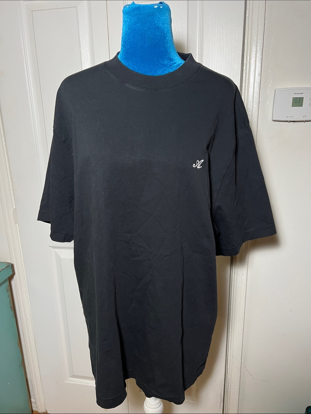 AXEL ARIGATO Black Cotton T Shirt Large